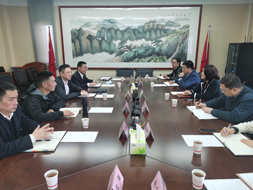 西投控股拜访市金融局开展业务交流