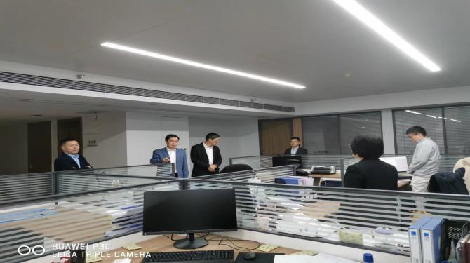 公司对金融产业基地开展全面安全检查