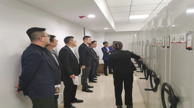 公司开展档案和安全管理现场检查