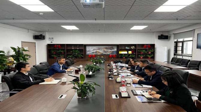 公司赴拟投企业开展业务调研和座谈交流