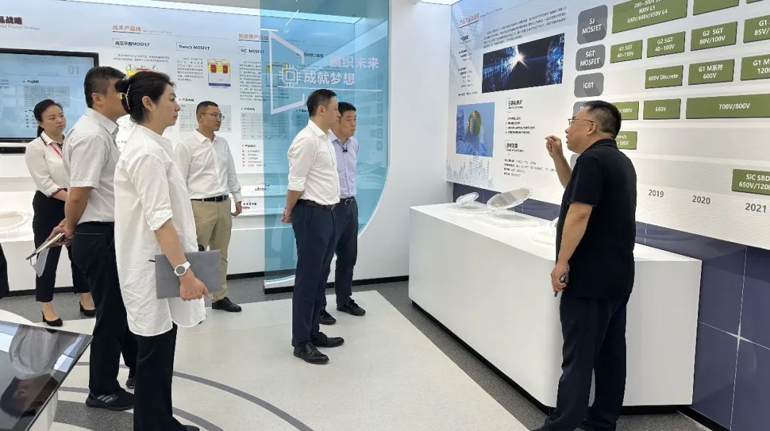 公司赴龙腾半导体开展座谈交流