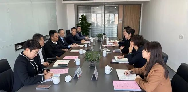 太阳集团副总经理王一梅会见兴业银行西安分行党委委员、副行长一行