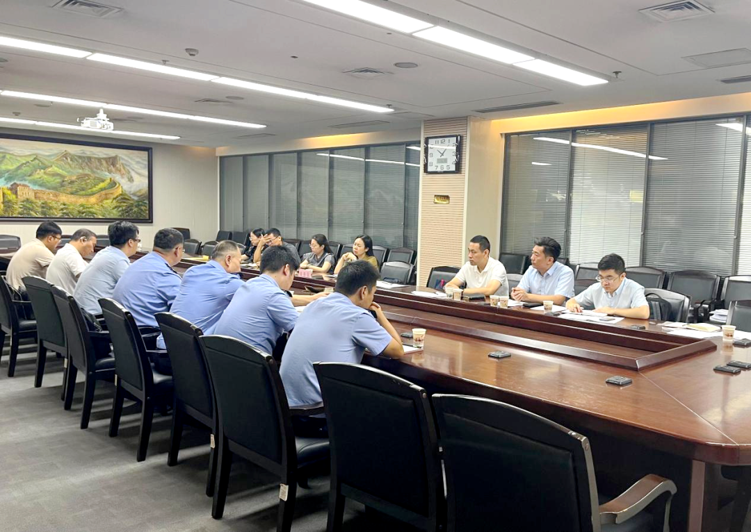 公司参加市工信局专项工作协调会