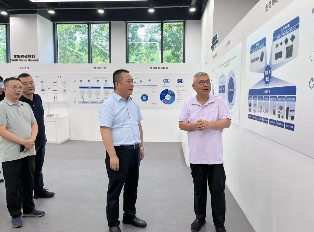 太阳集团赴奕斯伟集团开展座谈交流