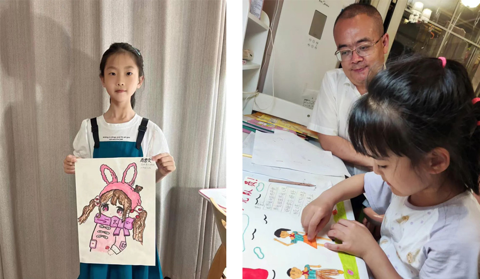 童心向党 || “西投宝宝”们的亲子绘画作品展来啦！看看你pick哪个！
