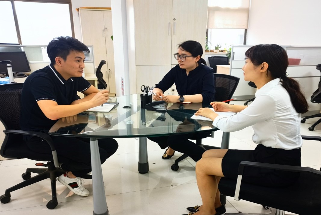 人力资源部与猎聘网开展工作交流