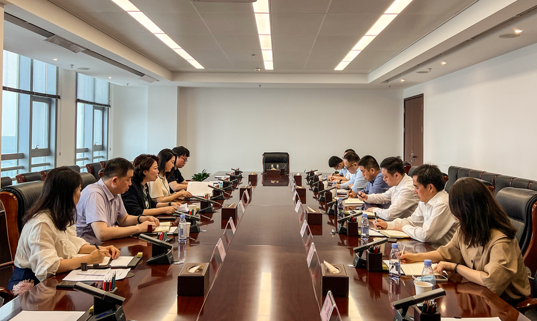 公司赴西咸新区管委会登门拜访 开展座谈交流