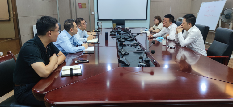 公司与长安汇通私募基金进行交流与探讨