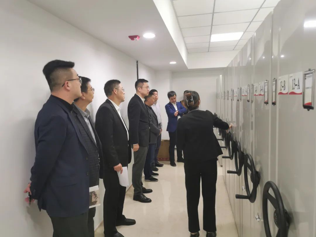 公司开展档案和安全管理现场检查