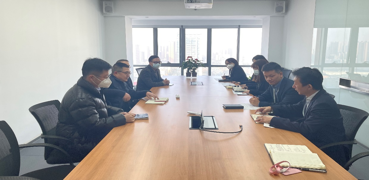 长安财通与陕西金融资产管理股份有限公司、融创西北公司座谈交流
