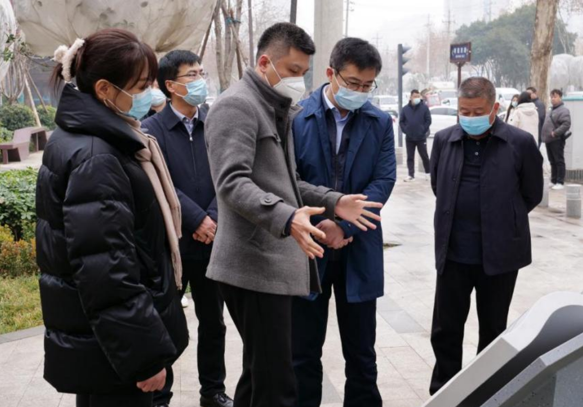 陕西省民政厅副厅长陈军莅临颐信养老长安闾里体验式养老街区考察指导工作