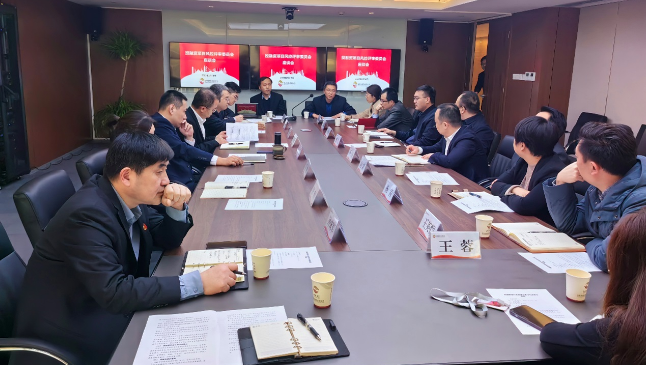 公司召开投融资项目风控评审委员会座谈会