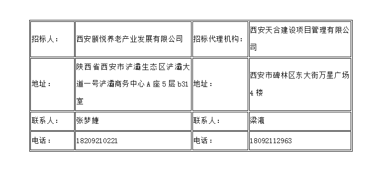 西安国际港务区区级公办养老院装修工程EPC项目一标段、二标段 资格预审公告