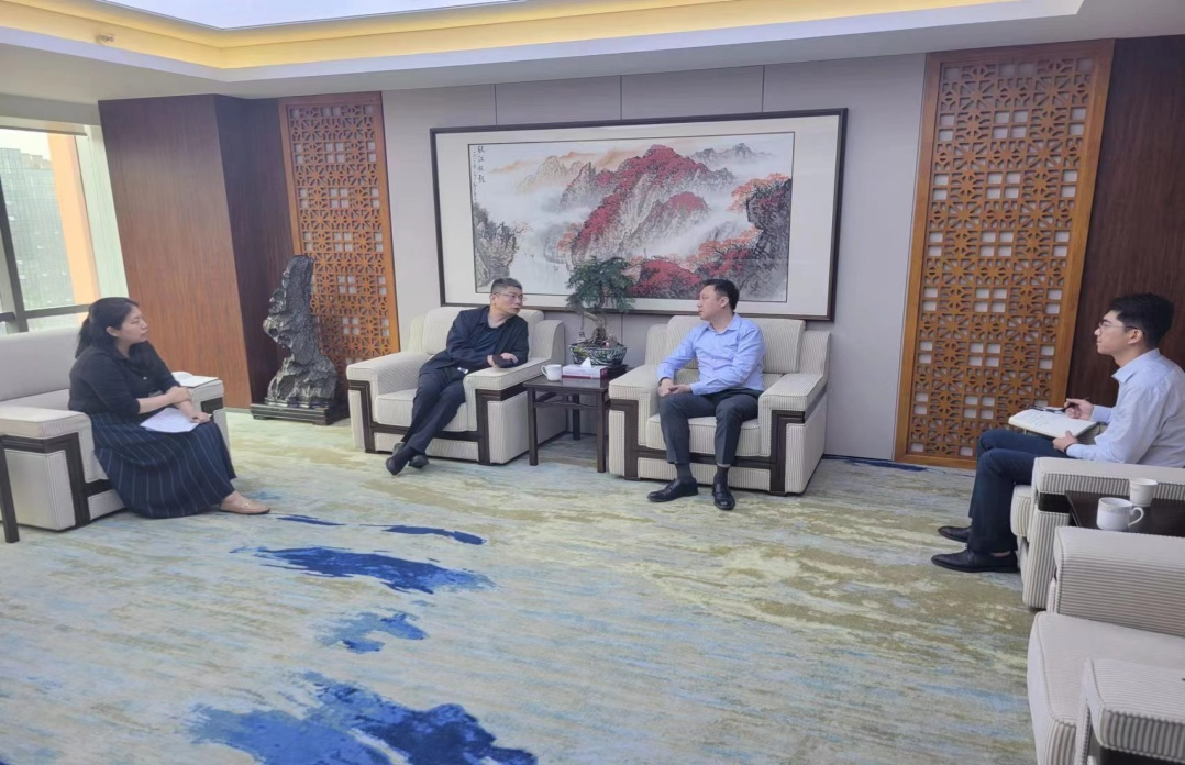 公司与中国建设银行陕西省分行开展座谈交流