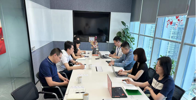 资金管理中心赴渣打银行西安分行业务座谈